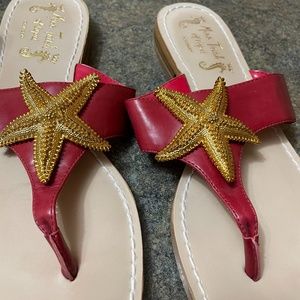 MISS TISH OF CAPRI BY TARGET STARFISH FLIP FLOPS